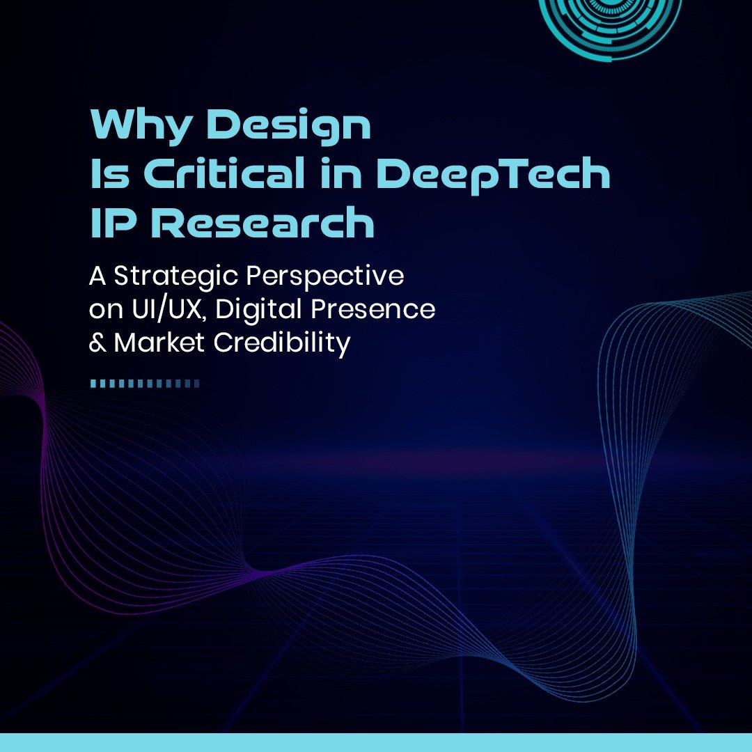 design is important or not in Deeptech
